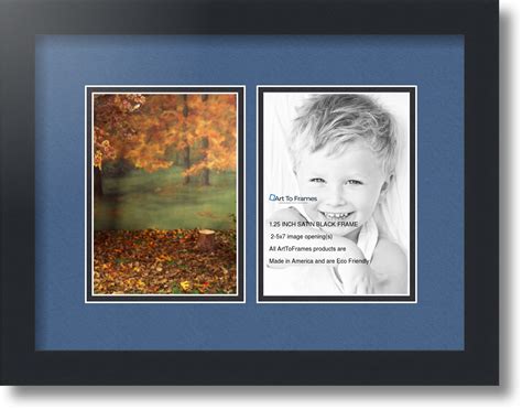 picture frame for 2 5x7 photos|frame with 2 5x7 openings.